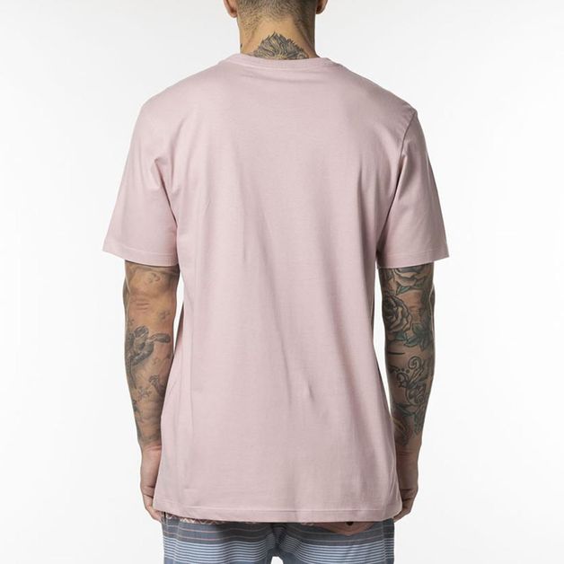 Camiseta Rvca Big Rvca Colors Wt Masculina Rosa Claro