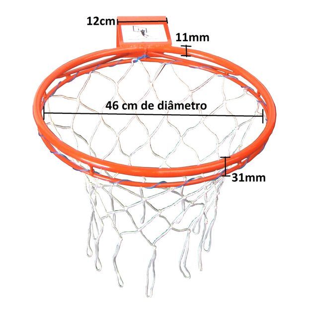 Tabela Basquete Oficial De Compensado Naval Aro Klopf