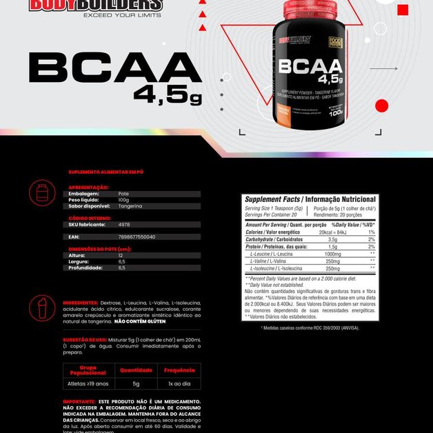 Kit Hipercal Rico Waxy Mass Kg Waxy Maize G Bcaa G