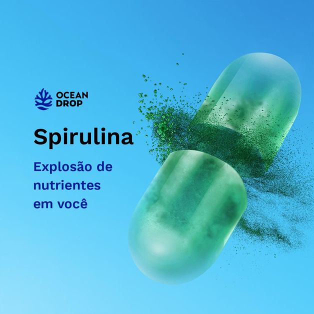 Spirulina Mg Capsulas Ocean Drop