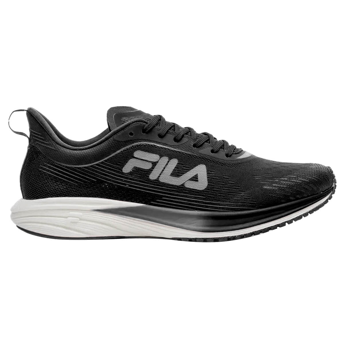 Tênis Masculino Fila KR6 Frame Preto/cinza