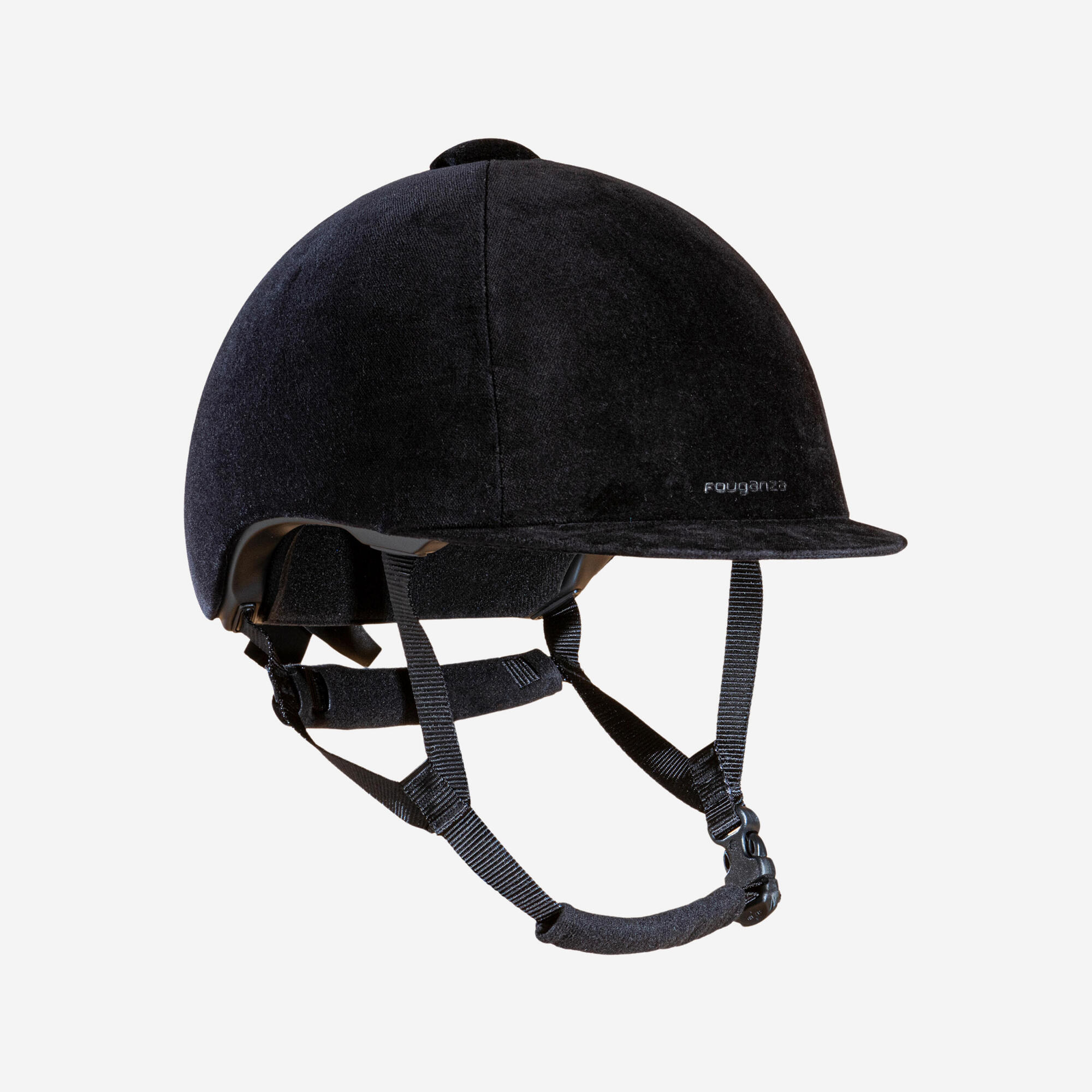 Capacete De Hipismo 140 Preto - Fouganza