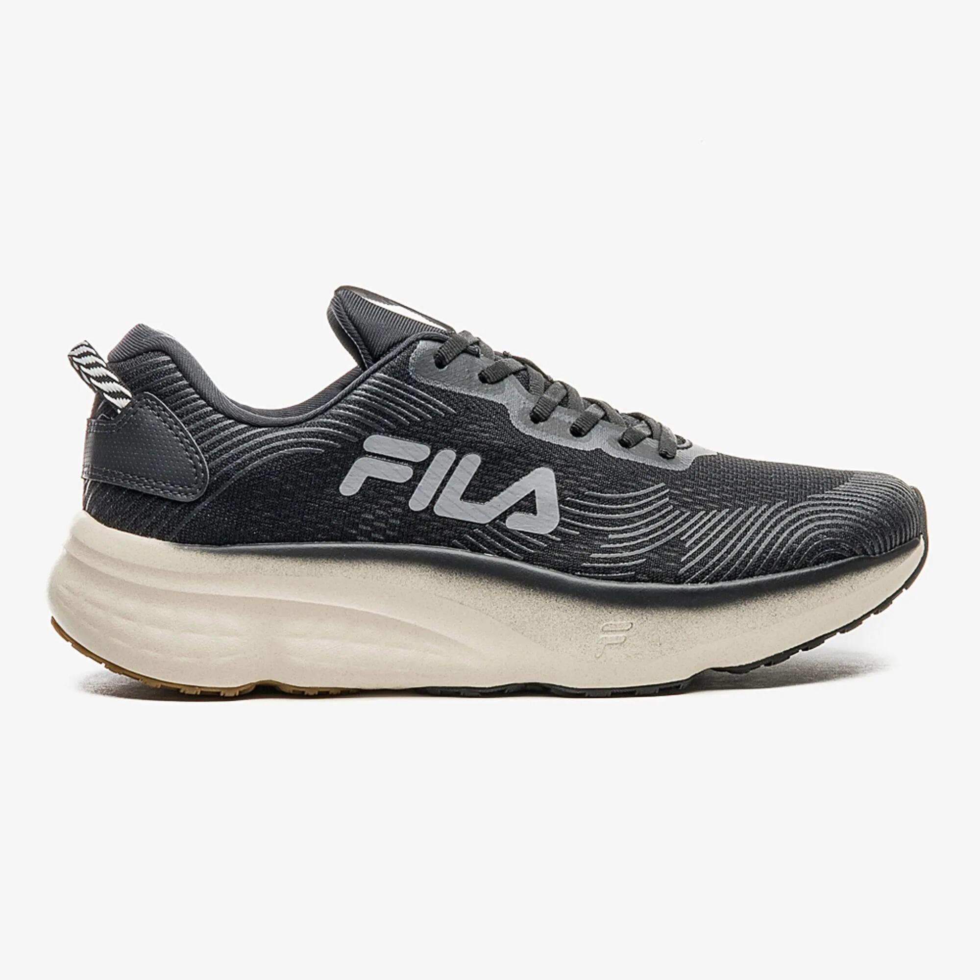 Tênis Masculino N°40 Fila Maxximus Preto Cinza Prata (MP)