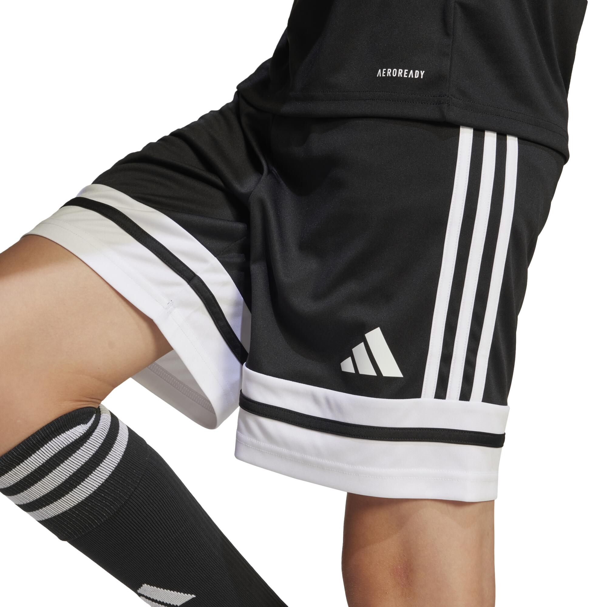 Encontraproduto.com.br - Shorts Infantil Squadra 25 Adidas Preto
