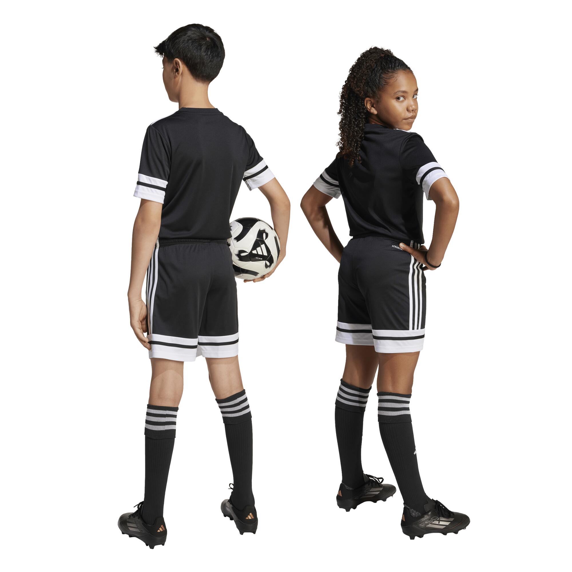 Encontraproduto.com.br - Shorts Infantil Squadra 25 Adidas Preto