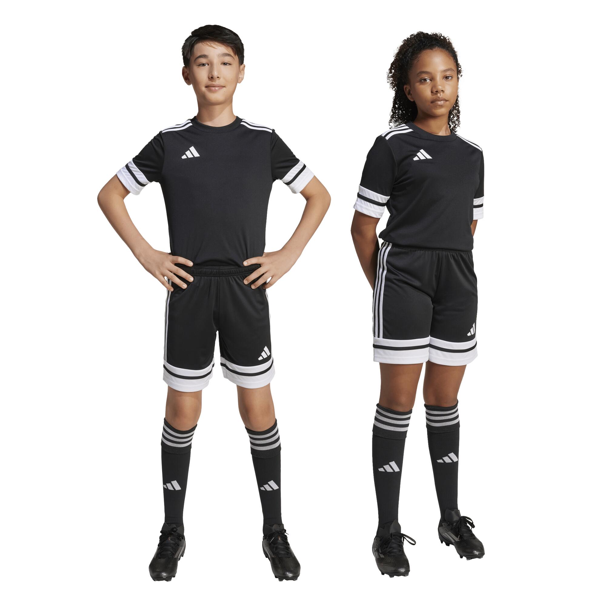 Encontraproduto.com.br - Shorts Infantil Squadra 25 Adidas Preto