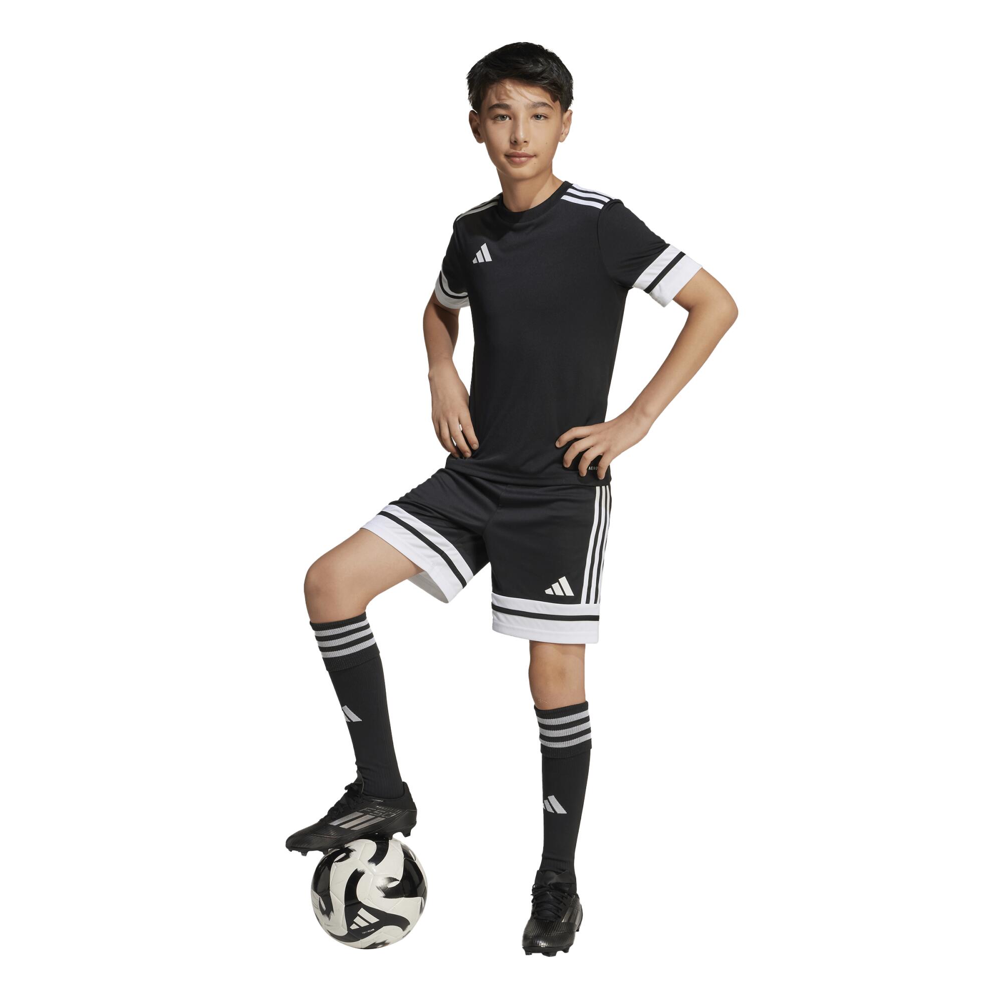 Encontraproduto.com.br - Shorts Infantil Squadra 25 Adidas Preto