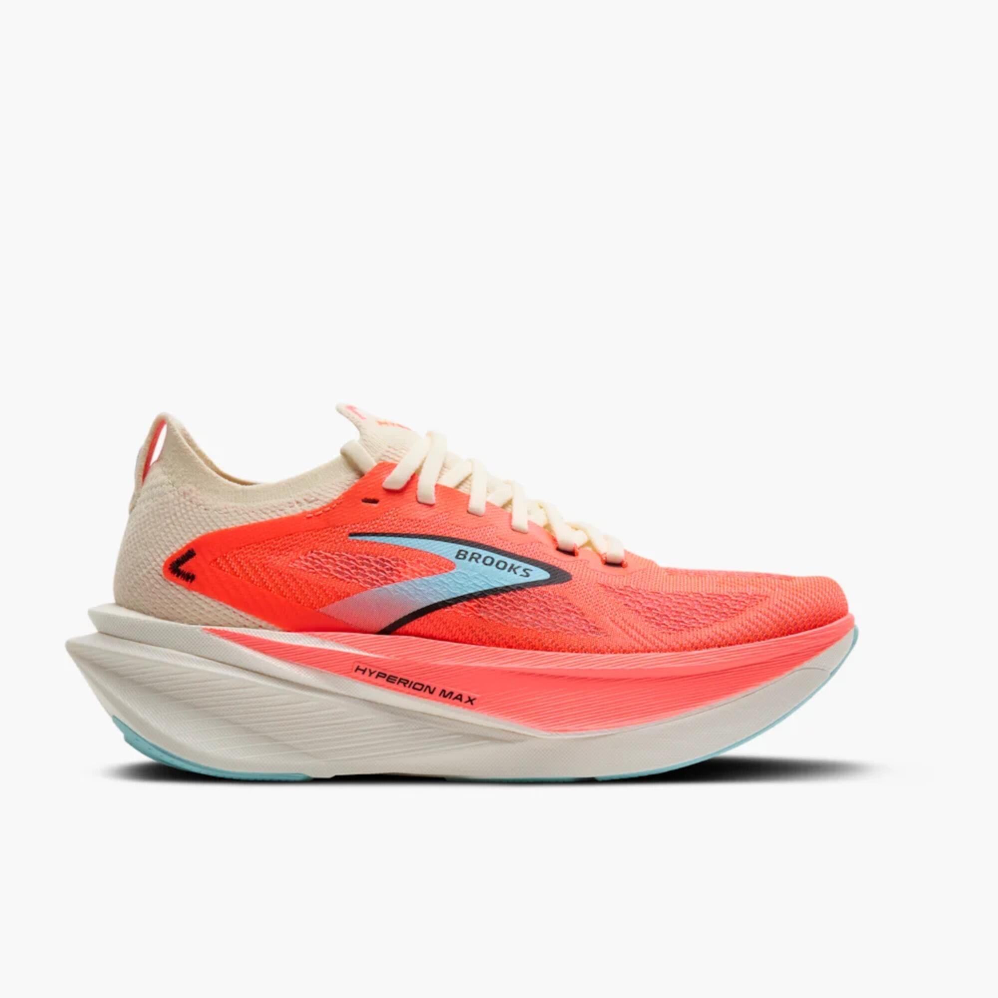 Tênis Feminino de Corrida Hyperion Max 3 Brooks Laranja