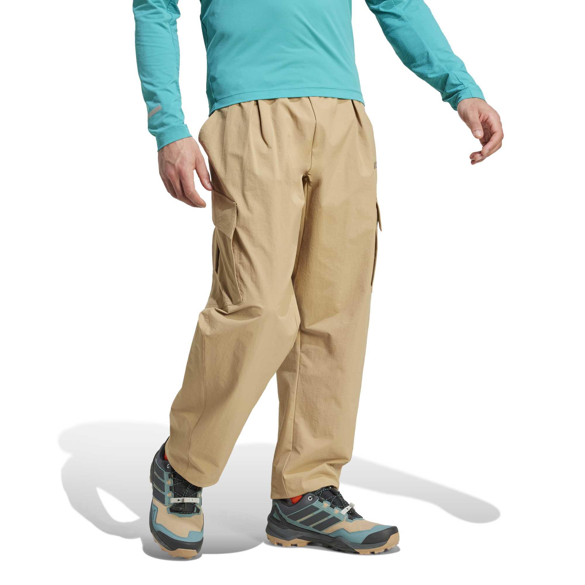 Calça Cargo Masculina de Trilha Terrex Adidas Marrom