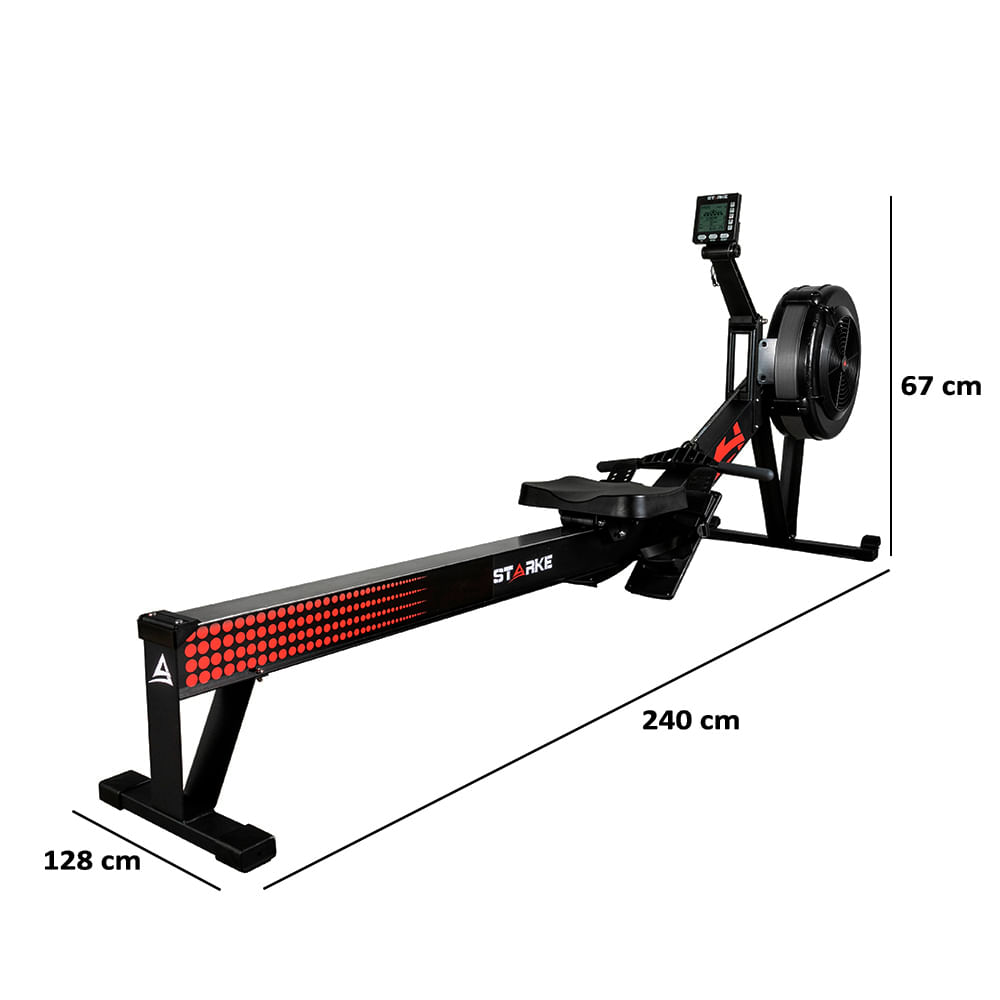 Simulador De Remo Starke Sr Pro Seco - Air Rower