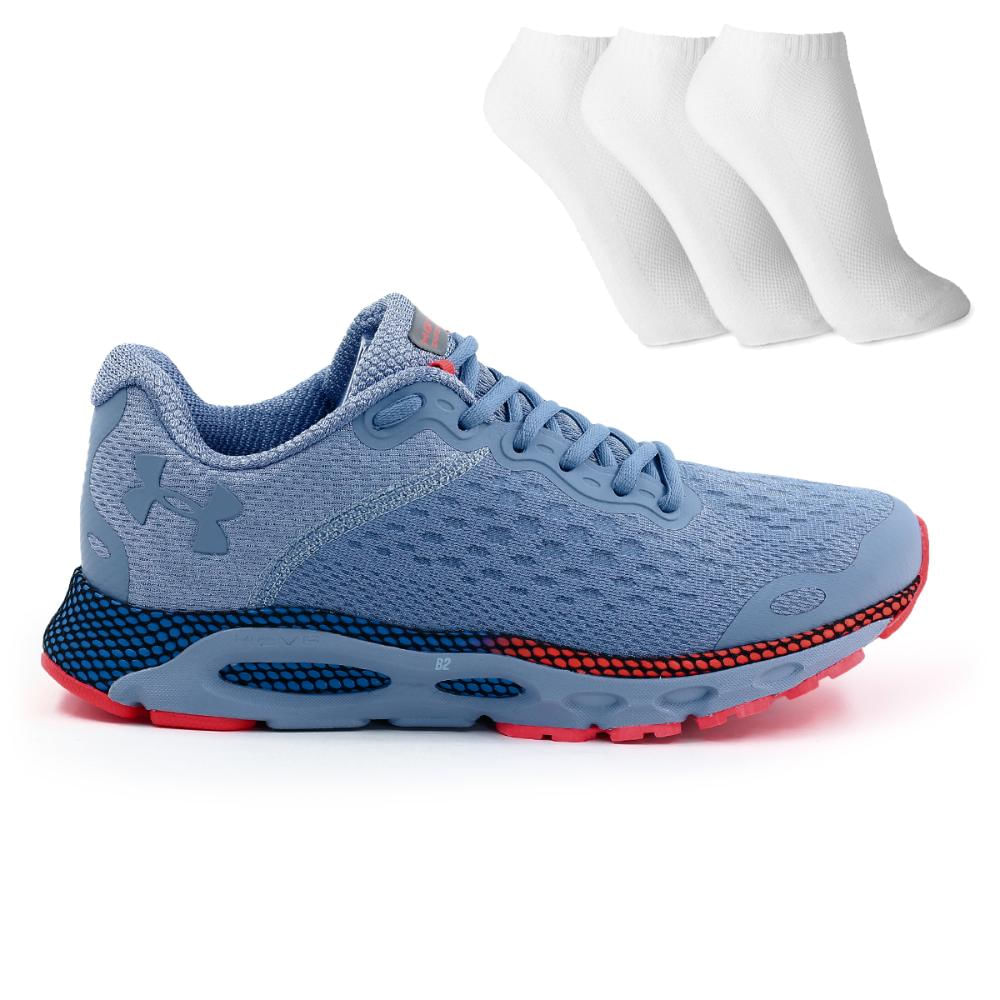 Tênis Under Armour Bluetooth Hovr Infinite 3+3 Pares de Meia masculino