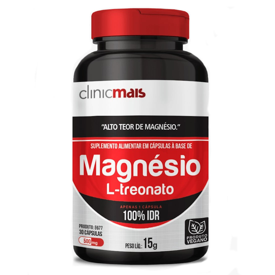 Magnésio L-Treonato Vegano 100% IDR 30 cápsulas 500mg é boa?