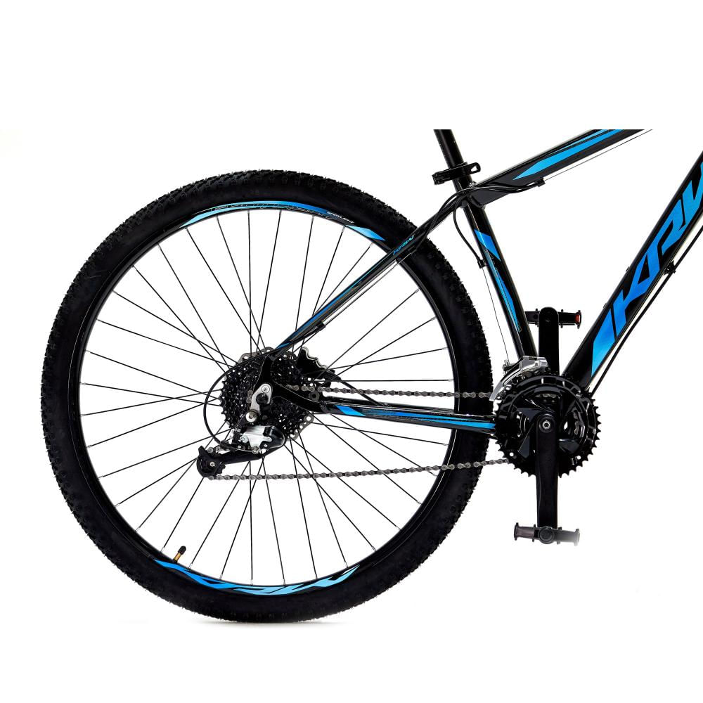 Bicicleta Aro 29 KRW Spotlight Alumínio Shimano TZ 24 Vel Freio Hidráulico SX5