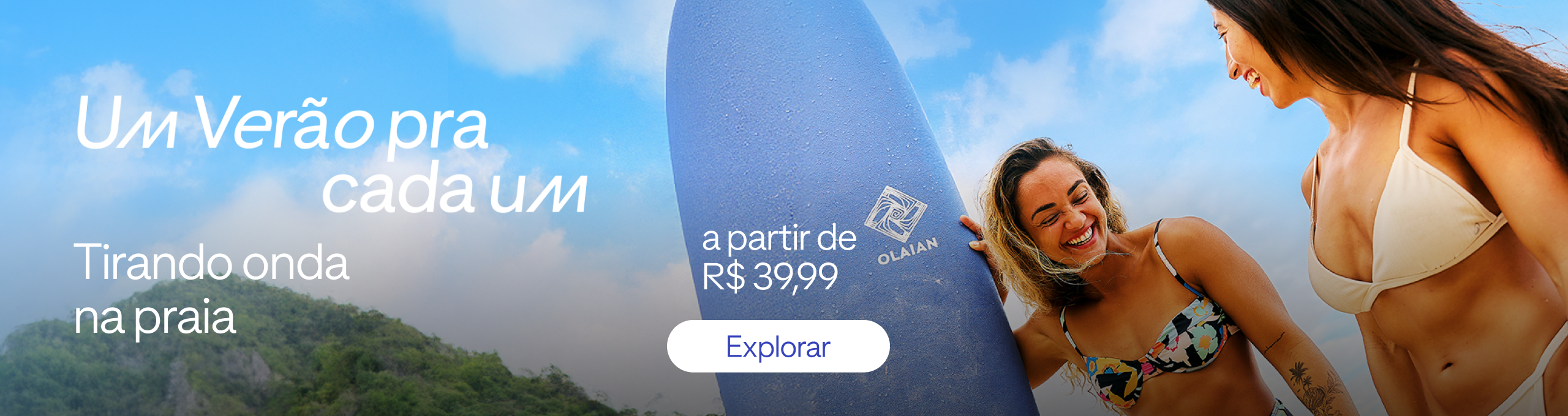 W06  - Um verão pra cada um - tirando onda na praia