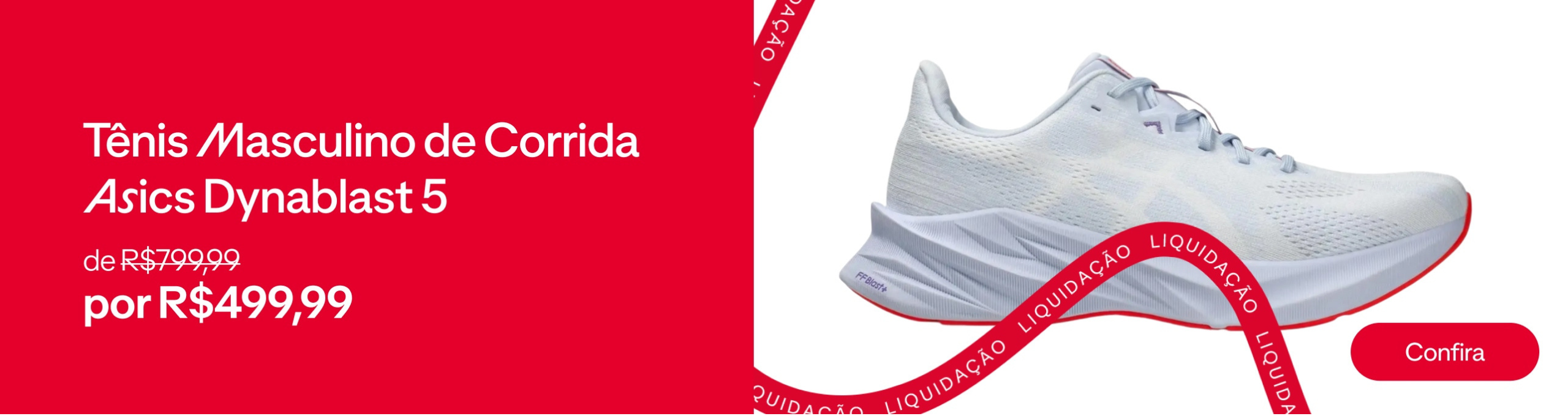 W02 - Tênis asics dynablast 5