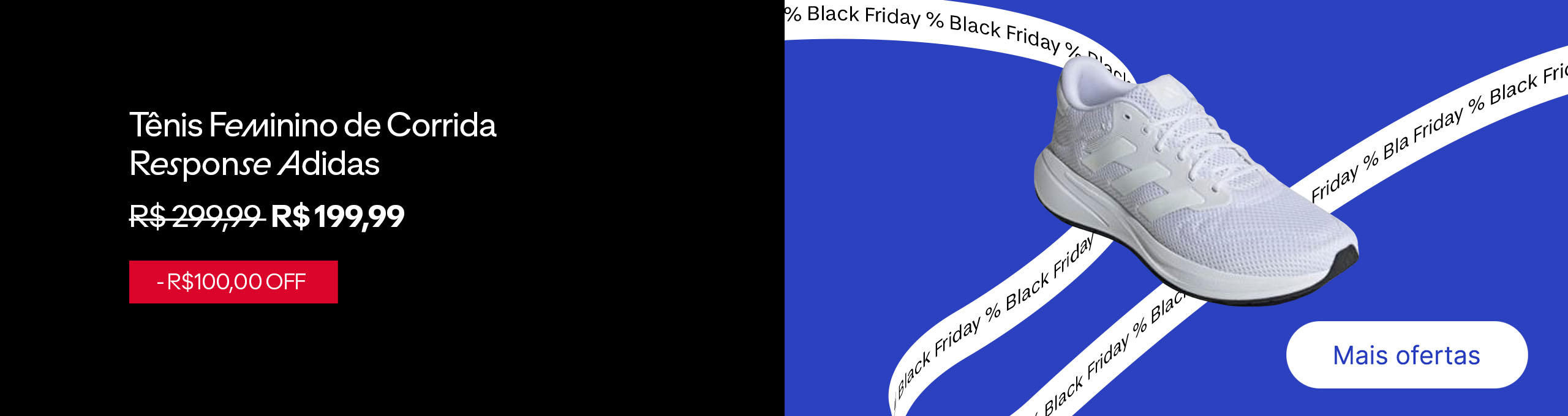 [MSITE] W48 - Tênis Feminino de Corrida Response Adidas