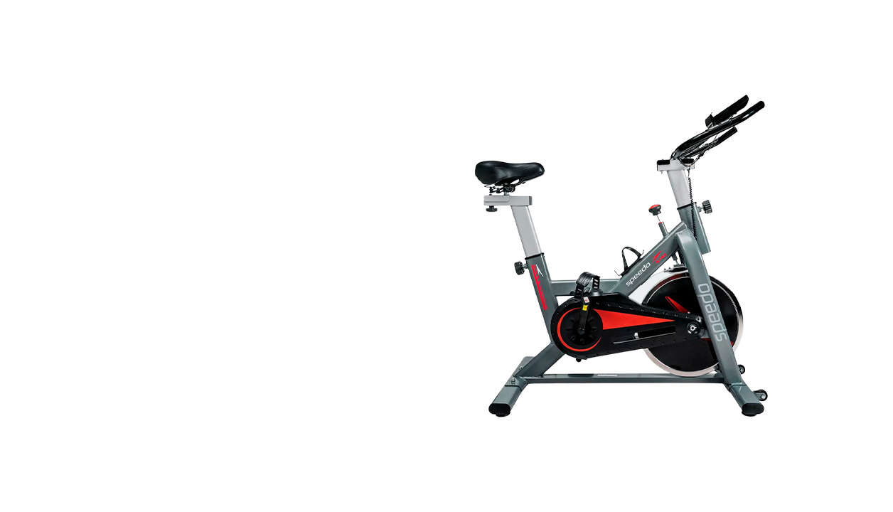 Bicicleta Spinning Speedo Painel Completo com Bluetooth