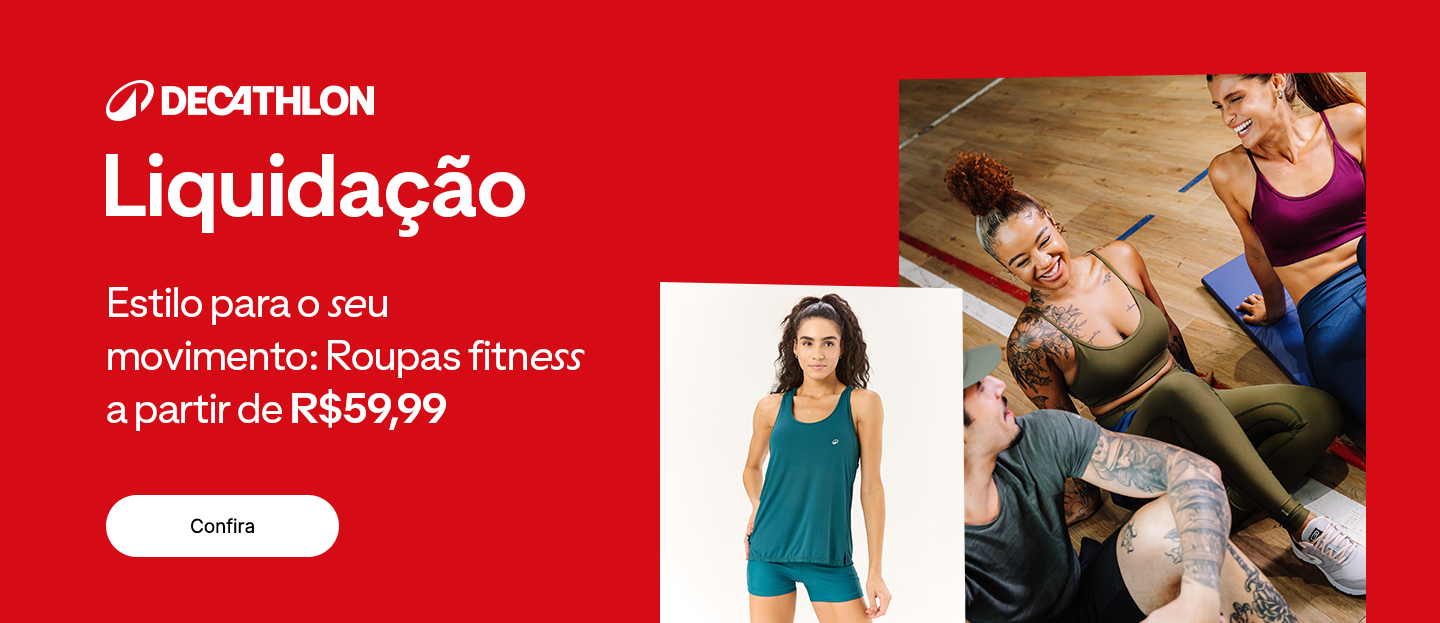 W29 - Roupas fitness a partir de R$39,99 