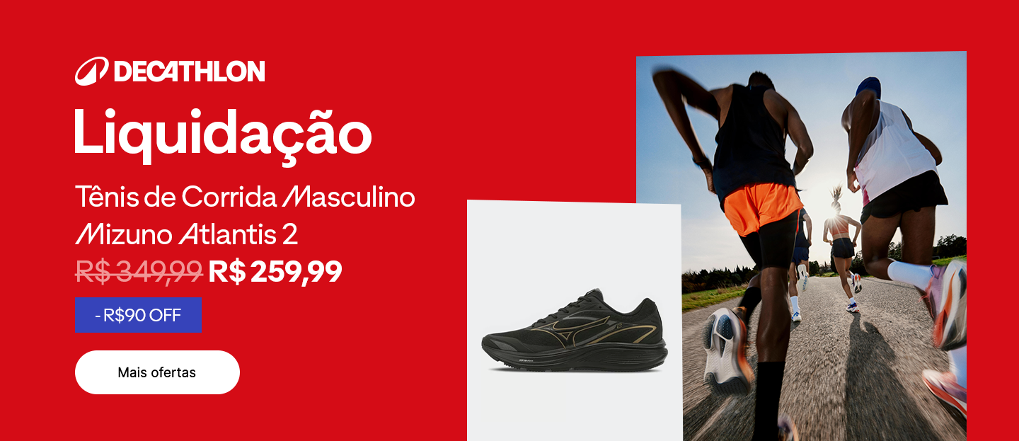 W31 -  Tênis corrida - Oferta Atlantis 2