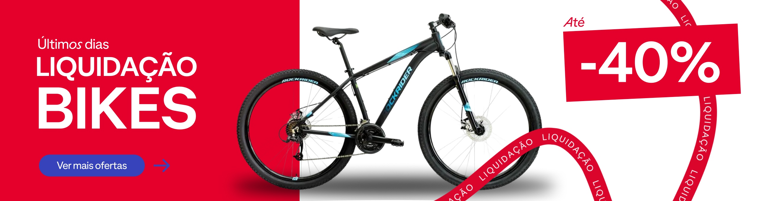 W04 - Liquidação Bikes com até 40%OFF