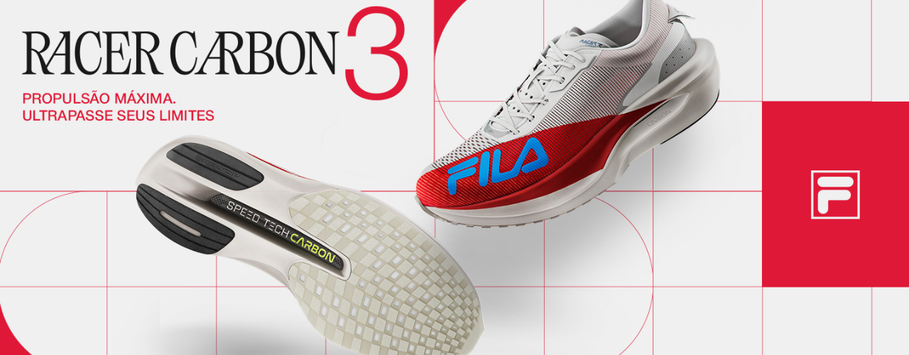 Lançamento: Fila Carbon em até 10x sem juros