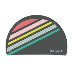 Touca de Natação em Malha Nabaiji Caqui