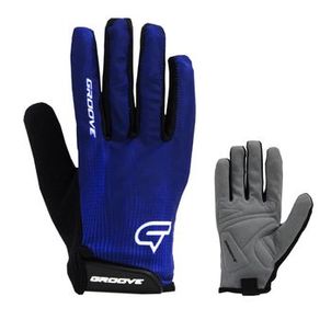 Luva Groove GR1 Full Finger Azul/Preto