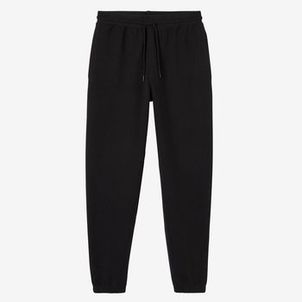 Calça Masculina de Pilates Moletom Slim Domyos Preto