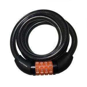Cadeado com senha Max Trava 12 mm x 1500 mm Cor:Preto