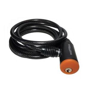 Cadeado com chave Max Trava 6 mm x 1500 mm Cor:Preto