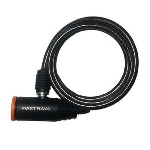 Cadeado com chave Max Trava 6 mm x 1000 mm Cor:Preto
