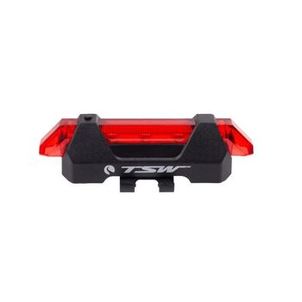 Sinalizador de bike TSW 15 lumens recarregável USB