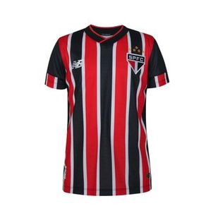 Camisa São Paulo New Balance 2024 Away SPFC Torcedor Infantil - Vermelha/Branca