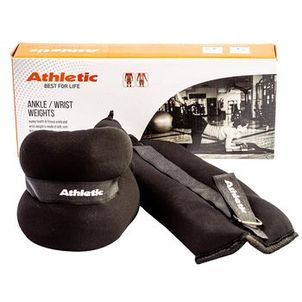 Caneleira Munhequeira Tornozeleira de peso 4kg Athletic Residencial O Par