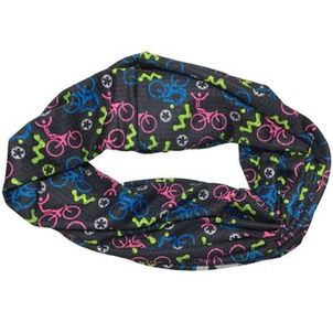 Bandana ciclismo ERT Biking unissex Cor:Preto/Rosa