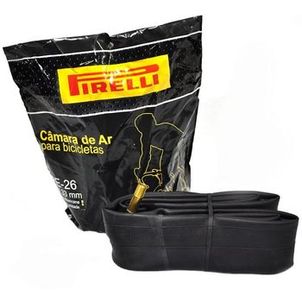Câmara de ar aro 26 Pirelli PE-26 válvula americana 33 mm