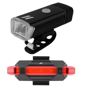 Kit farol 180 lumens + sinalizador 50 lumens High One USB