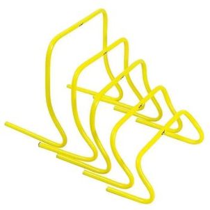 Kit com 5 Obstáculos De Treinamento Para Agilidade Amarelo Neon T75 Acte Sports