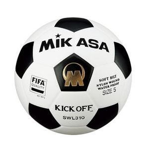 Bola de Futevôlei Mikasa SWL310 - Branca e Preta