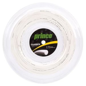 Rolo de Corda Prince Tournament Poly 17 / 1.25 (Rolo com 200 metros)-Branco-1.25