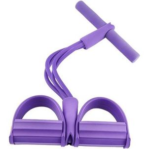 Elastico Extensor Roxo com Pegada e Apoio para Pés Bonafit