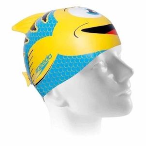Touca de Natação Infantil De Silicone Fish Cap Speedo