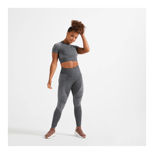 Conjunto De Academia Feminino 900 Seamless - Legging E Cropped Manga Curta