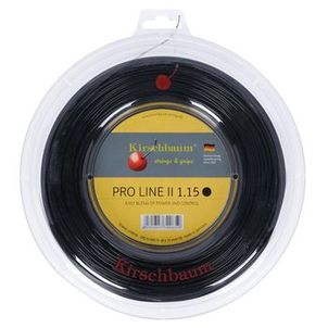 Corda Kirschbaum Pro Line 2 18L 1.15mm Rolo com 200 Metros Preta
