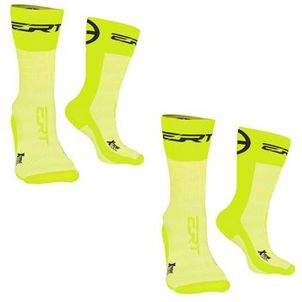 Kit 2 pares meia esportiva ciclismo corrida cano médio ERT