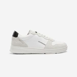 Calçado Masculino de Caminhada Walk Protect Couro Kalenji Branco