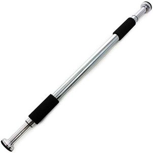 BARRA FIXA DE PAREDE PARA PORTA MUSCULAÇÃO BONAFIT CROMADA