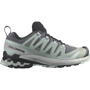 Tênis Feminino Salomon Xa Pro 3D V9 Cinza e Verde Trail Running