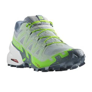Tênis Feminino Speedcross 6 Cinza e Verde Trail Running Salomon