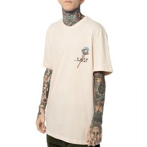 Camiseta Lost Born To Loose WT24 Masculina Tapioca